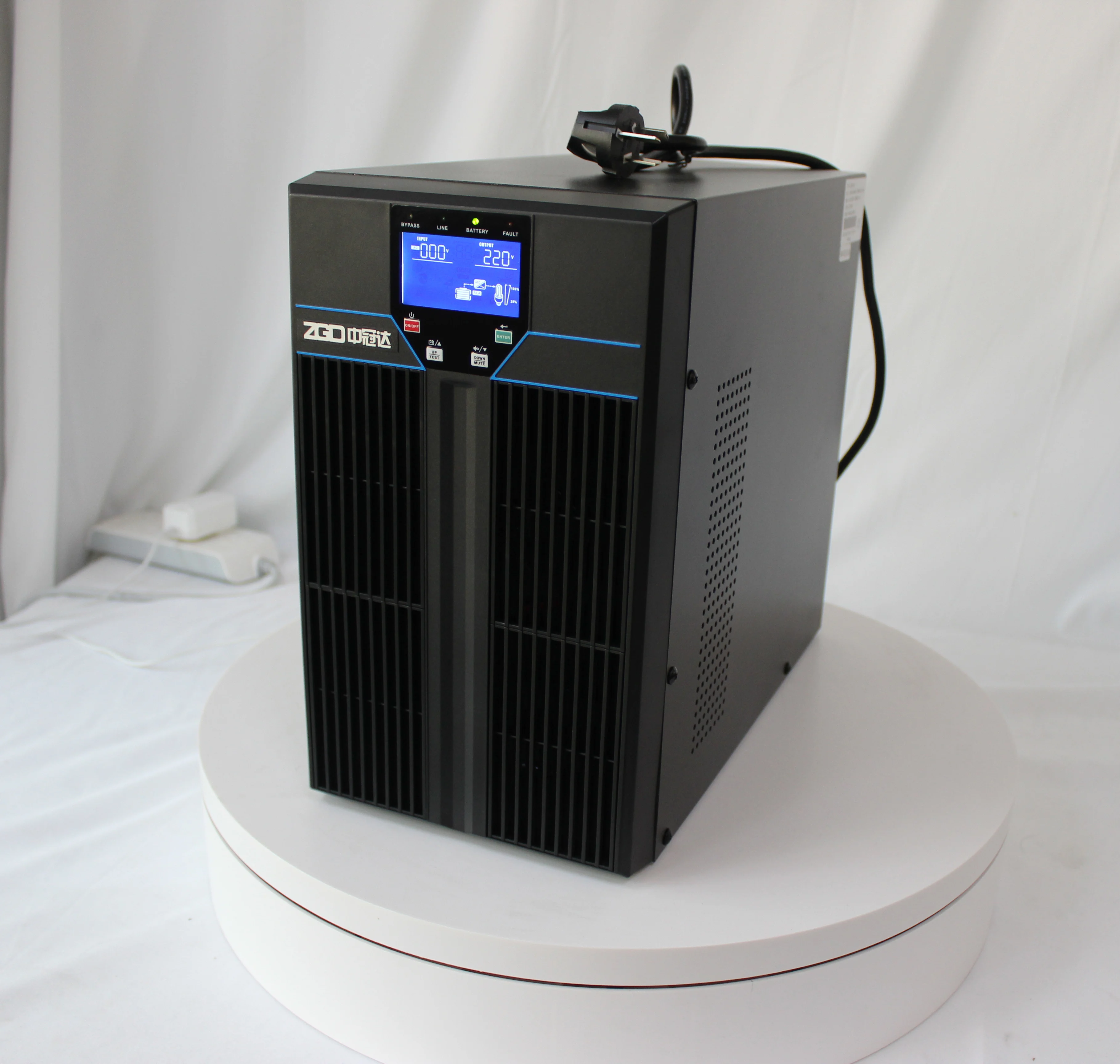 3kva high frequency ups power system online ups 110v for  CCTV solution