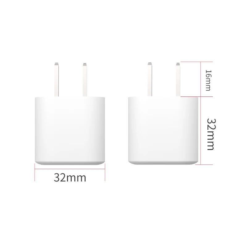  Порт USB C 20 Вт PD ac/dc адаптер питания 12В быстрый заряд 18 30 штепсельная вилка быстрое зарядное устройство FCC аддитивного цветового пространства (U L для
