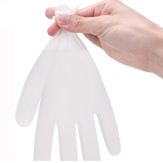 Cheap Manufacture Powder Free Vinyl Gloves PVC Gloves food gloves