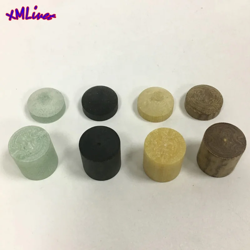 xmlivet  G10/bakelite colorful Pool cue ferrules Billiards jump and break cue tips/punch cue tips can customize accessories