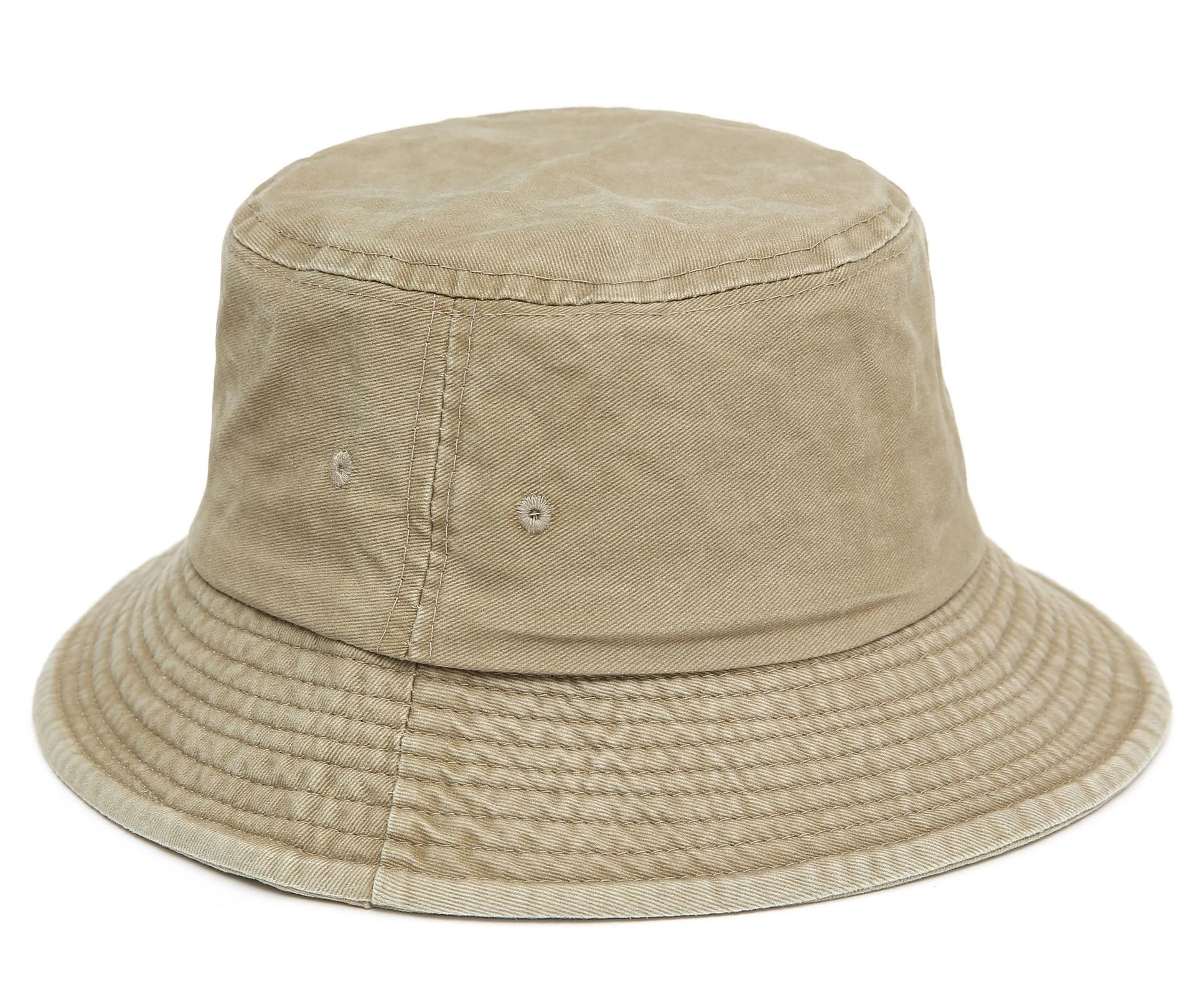 Washed Cotton Bucket Hats Packable Summer Outdoor Cap Travel Beach Sun Hat Plain Colors for Men Women