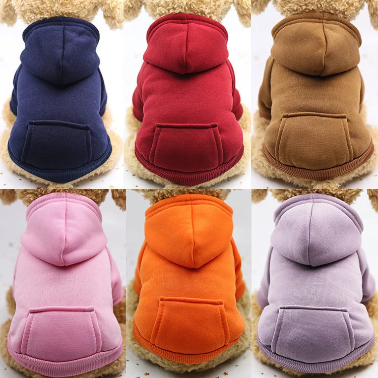New Style Dog Clothes Winter Soft Hoodie Chihuahua Clothes Warm Pet Dog Clothes Winter Dog Clothing for Puppy Coat