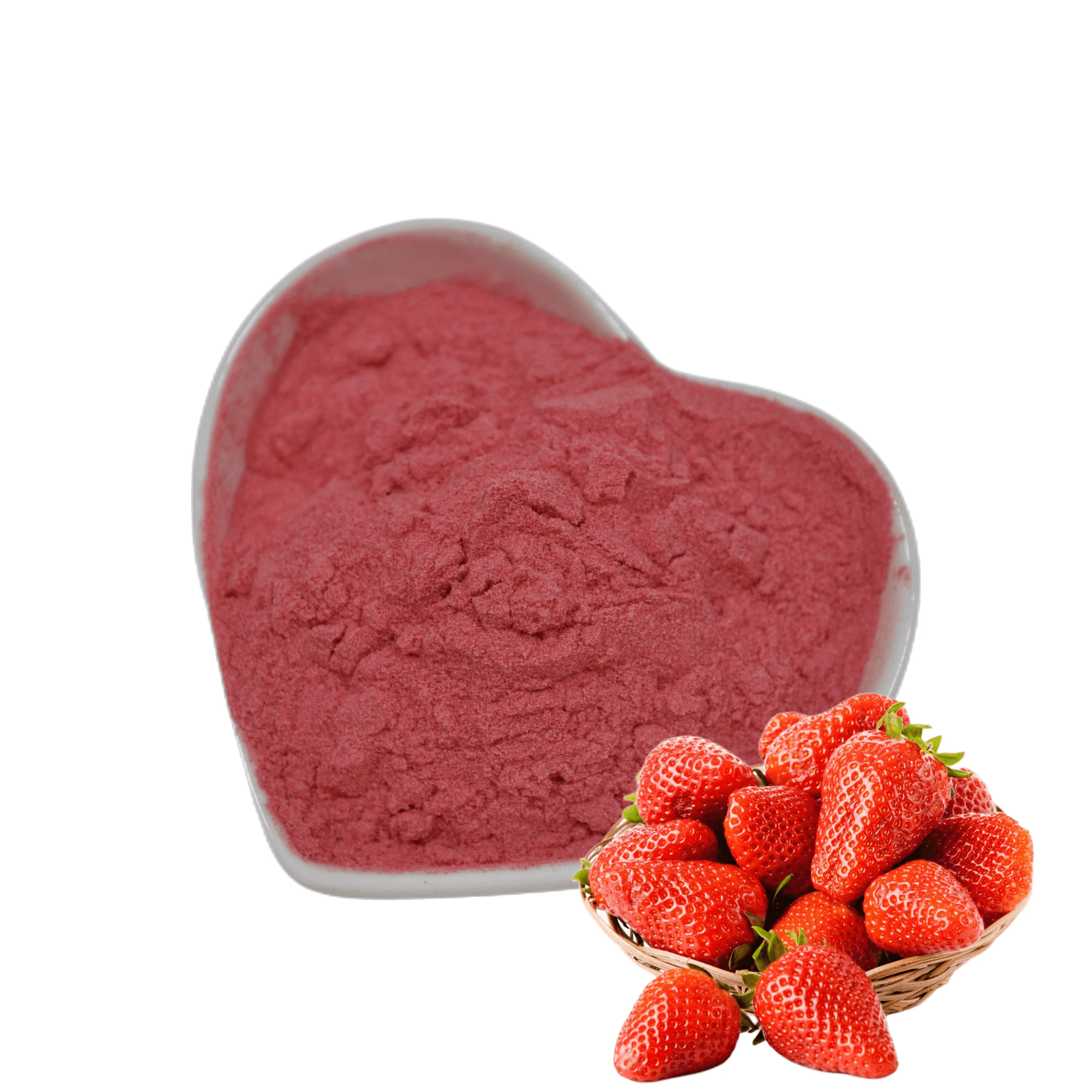 Food Grade Strawberry Extract Fruit Flavor Strawberry Powder