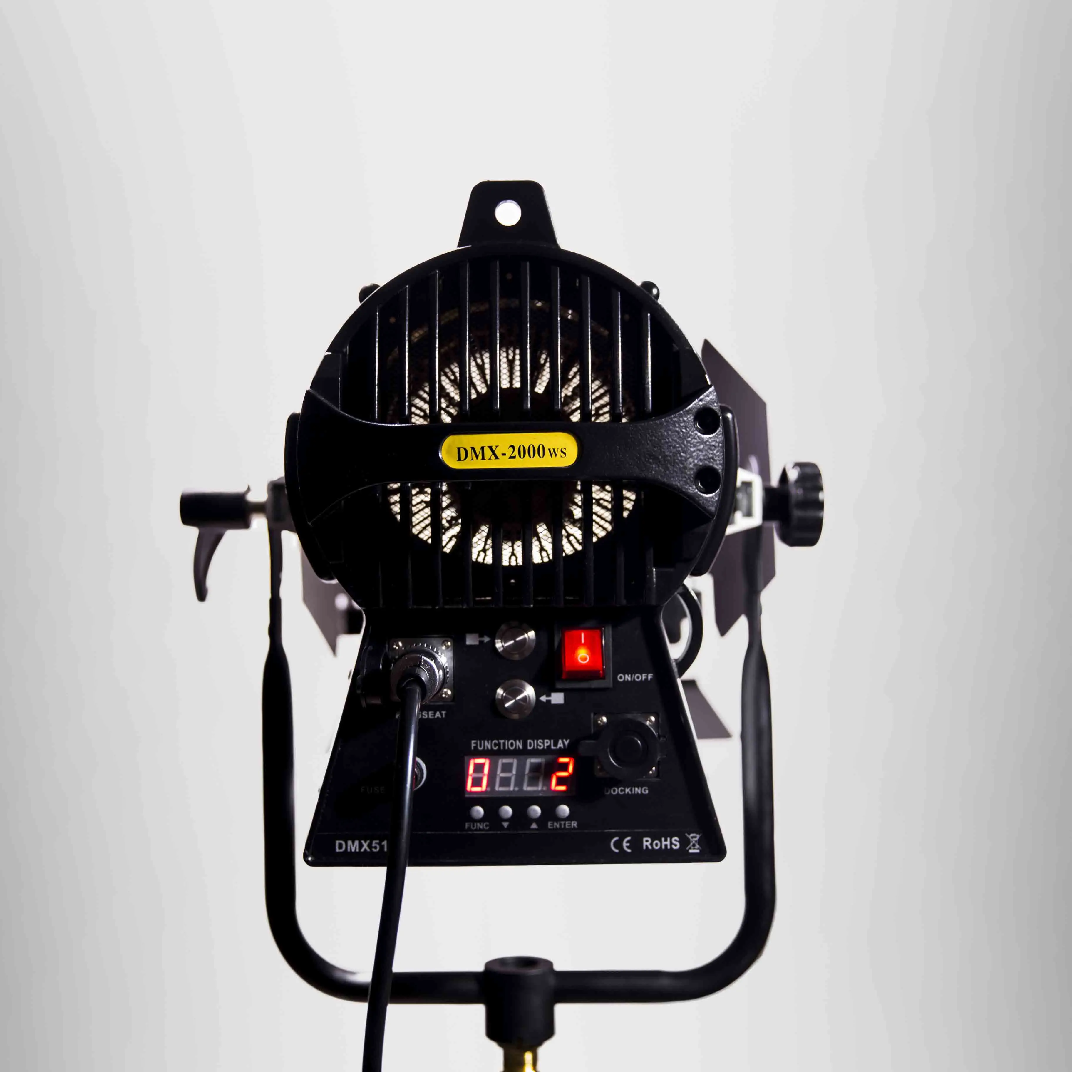 
Bolangte LED fresnel light spotlight TV led studio Film light stage video lamp DMX-2000w 