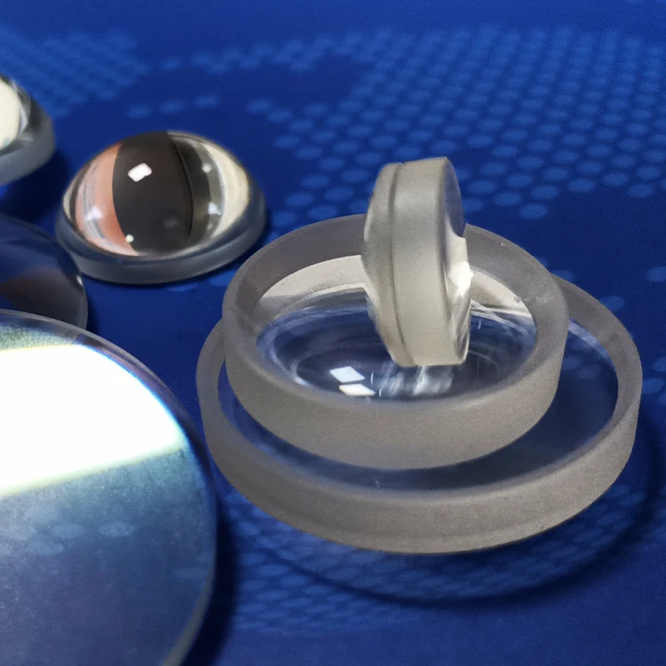 hengpu  Optical Glass  Achromatic microscope objective lenses  Doublet lens  Plano-convex BK7 Glass