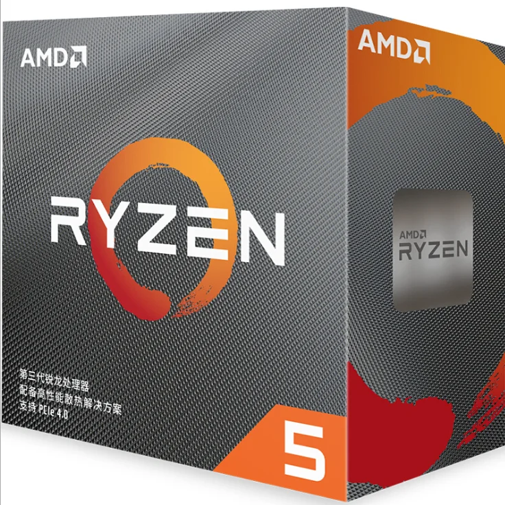 
Brand New AMD Processor R5 3600 CPU Central Processing Unit 7nm 6 cores 12 threads 3.6GHz 65W with CPU Cooler 