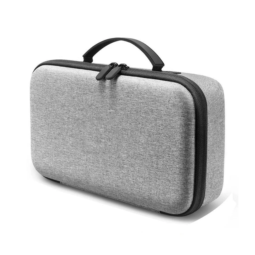 Solid Material Wireless Mic Case Designed with Microphone Placement Parts Hard EVA Case for Handheld Microphone Travel Case