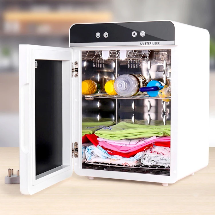 2 in 1 baby bottle UV sterilizer with dryer Safe and intelligent Touch Control kitchen disinfection cabinet