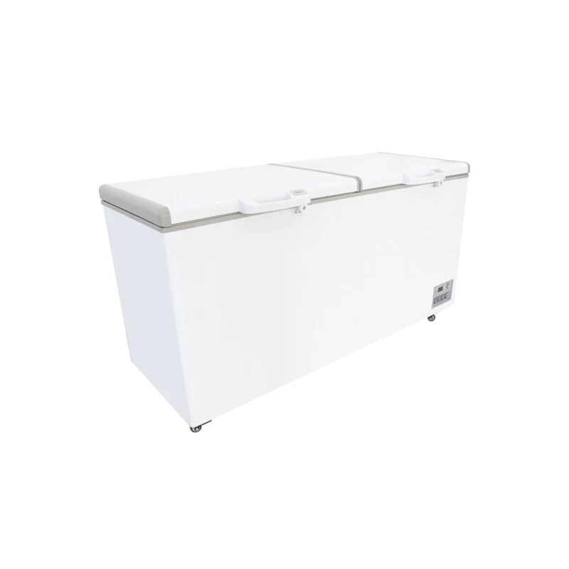 Factory Prices White Deep Chest Type Freezer Refrigeration For Industrial