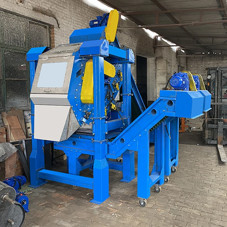 Sand blasting machine powder drum magnetic separator for Iron powder purification equipment