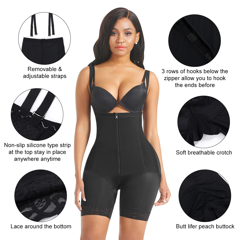 
2020 Dropshipping Full Body Women Slimming Butt Lifter Sexy Beautiful Lace Super Plasticity Designrubber Shape Pants 