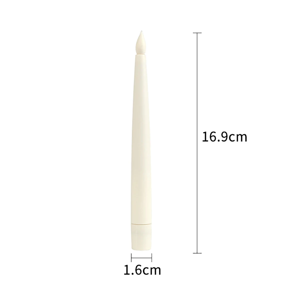 2025 Magic Hanging Floating Taper Candle with Magic Wand Remote Set of 12 Flickering LED Christmas Decorations Candles