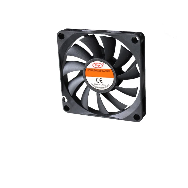 Factory price cheap OEM ODM customized 70mm 70x70x10mm  small dc brushless computer axia coolingl fan 5v (ED7010S12H) 12v  fan