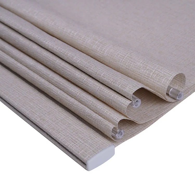 Top Down Bottom Up Remote Control Roman Shades for Windows Roman Blinds Room Shades Fabric Privacy & Light Filtering