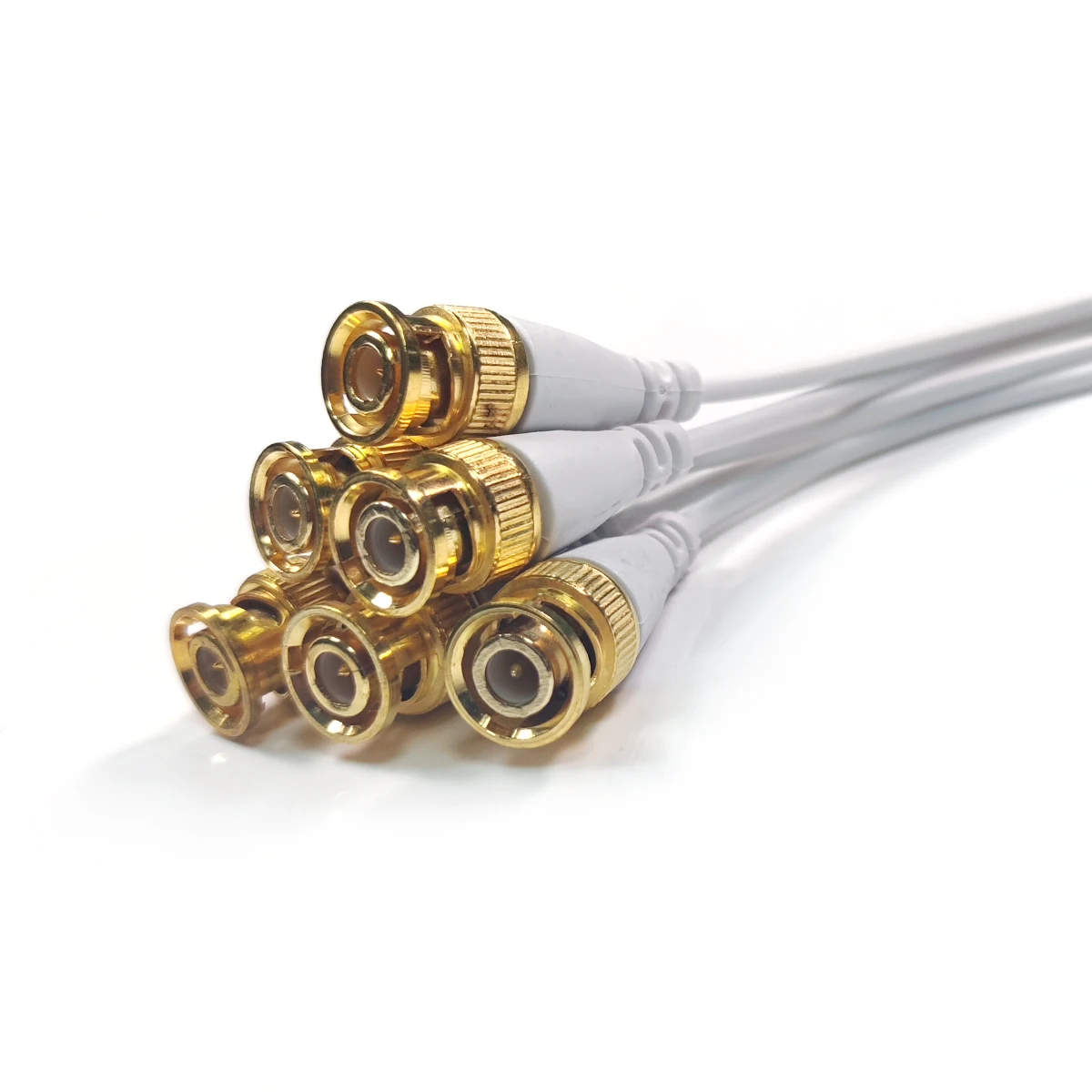 BNC Pigtail Cable Bare Wire monitoring video cable BNC male to male surveillance extension cable high-definition coaxial video c