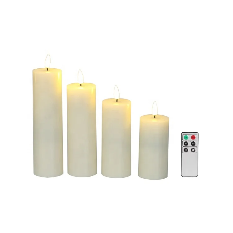 Высококачественные портативные светодиодные свечи с аккумулятором, набор светодиодных свечей, подарочные наборы светодиодных свечей