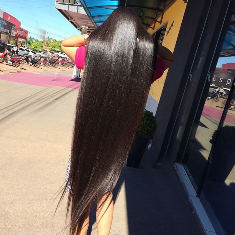 XBL ready to ship human hair wigs bone straight peruvian hair wig perruques-naturel cheveux humain en gros