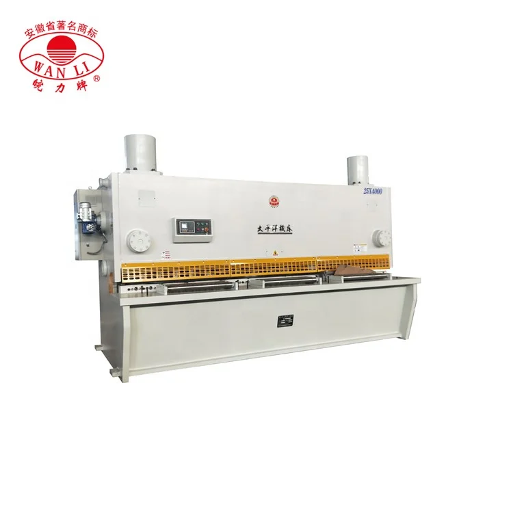 Pacific QC11Y Steel Sheet Hydraulic Guillotine Shearing Machine Automatic Metal Cutting Machine