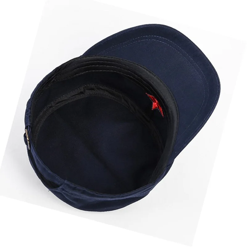 Wholesales Communist Hat China Red Star A-rmy Hat A-rmy Green Hat