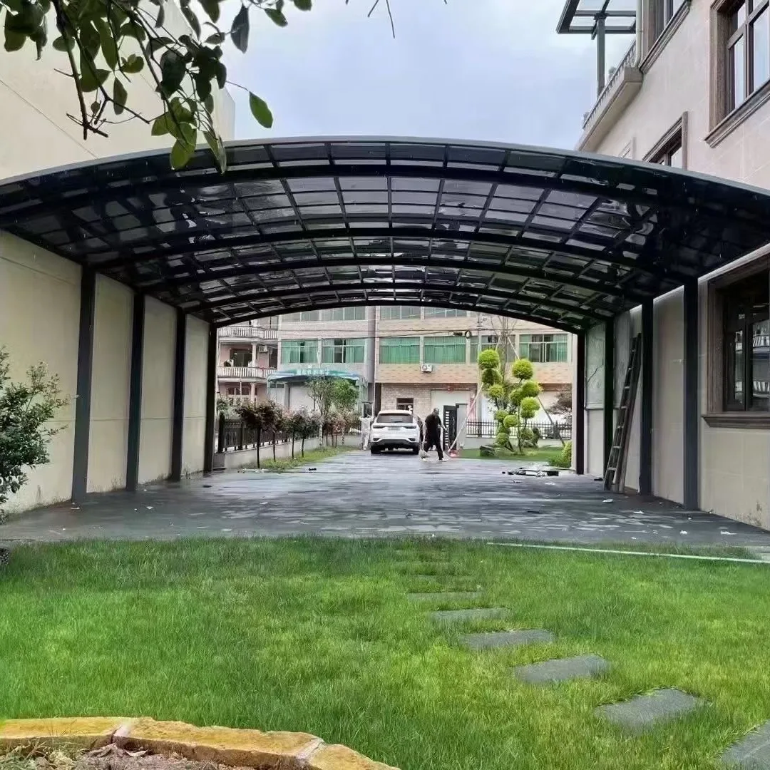 Outdoor High Quality Easy Assemble Solid Polycarbonate Gazebo Shed Balcony Canopy