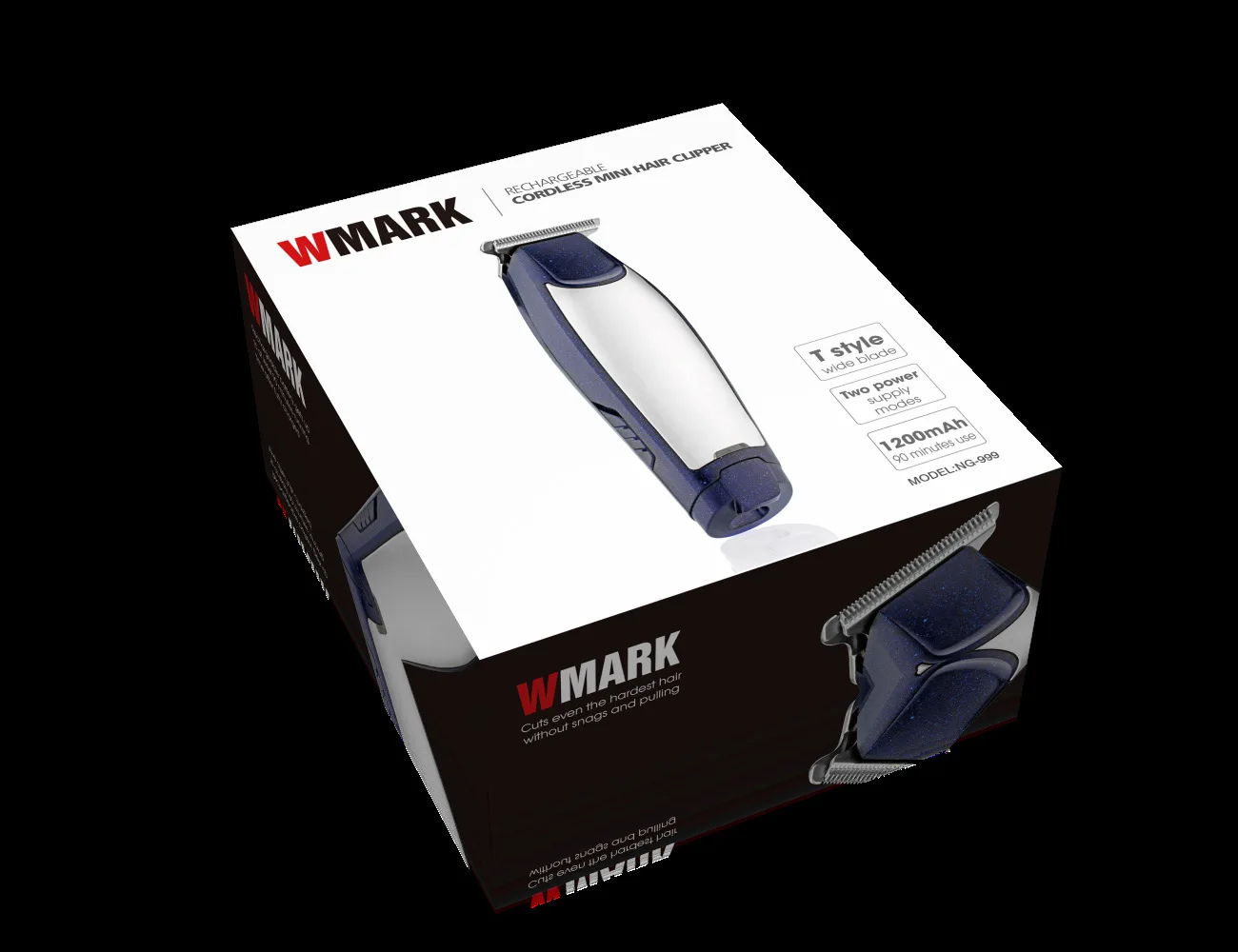 WMARK NG-999 classic rechargeable hair clipper lettering engraving scissors clipper oil head electric clipper cross-border hair