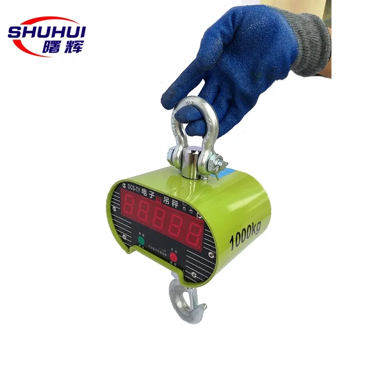 2000kg 3000kg Versatile Digital Hanging Scale Digital 1000 kg 2000kg 3000kg Crane Weighing Scale