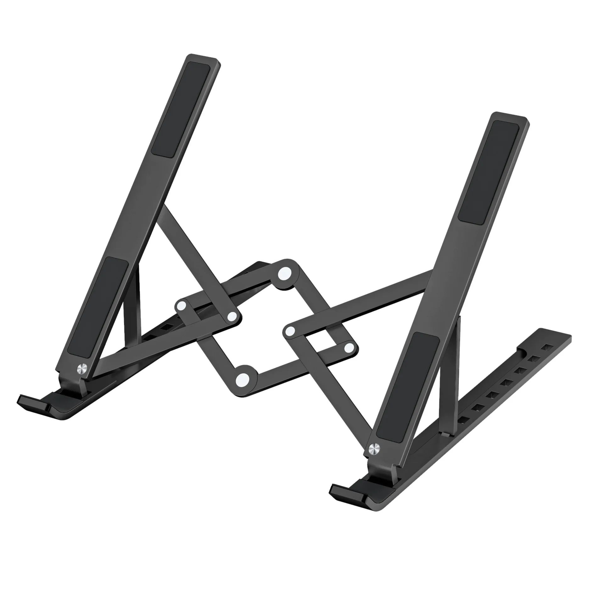 Foldable Aluminum Alloy Ergonomic Design Lying Down Laptop Stand for All Sizes Laptops Tablets