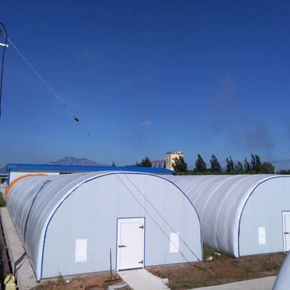 Agricultural mushroom greenhouse mushroom grow house crystal mushroom house