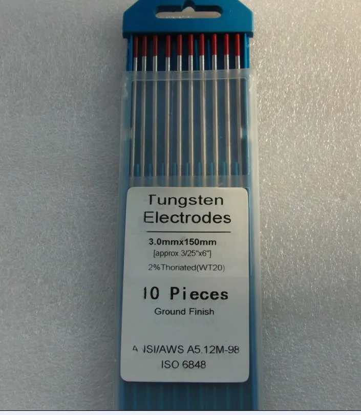 
Ground Surface Thoriated Tungsten Electrode 