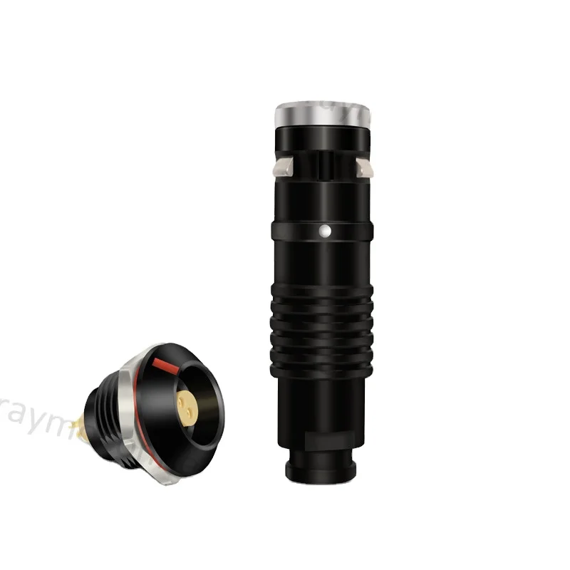 K series FGG straig IP68 waterproof metal circular connector male plug cable mounted connector compatible FGG.1K.316.KLAD52