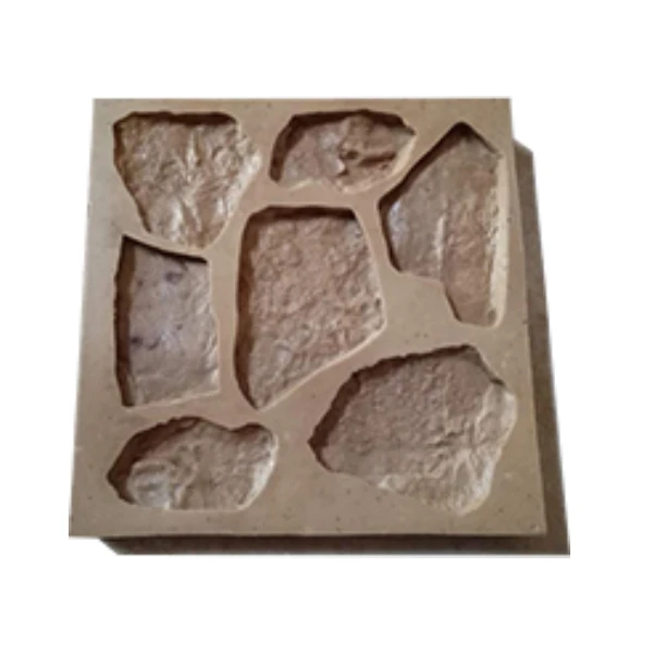 Garden exterior wall artificial stone mold antique brick bread stone pebble modified PVC artificial cultural stone mold