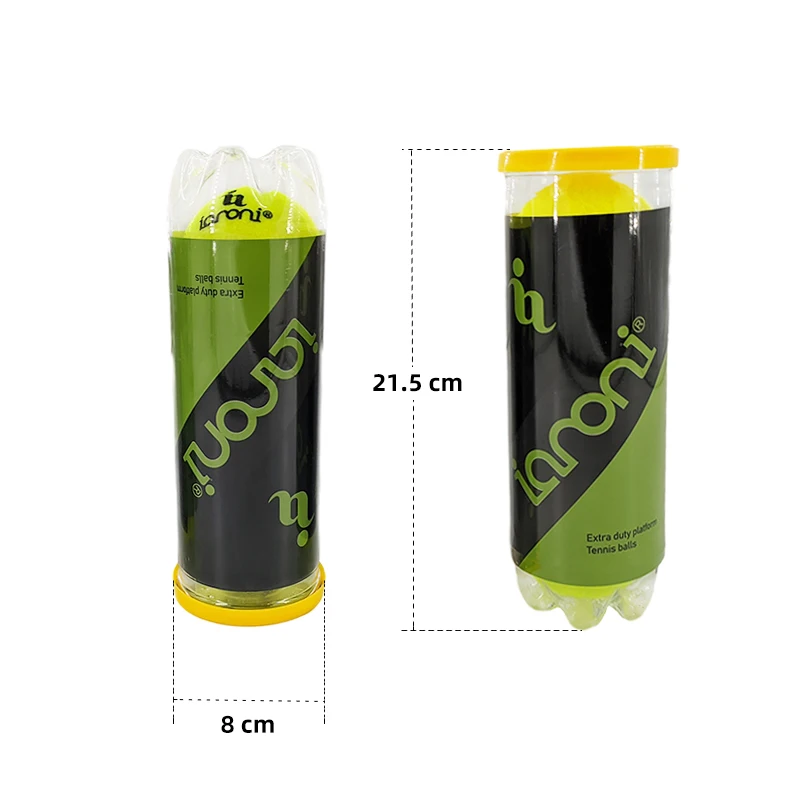 IANONI top higher quality tennis green 45% Wool tube pelotas de padel balls