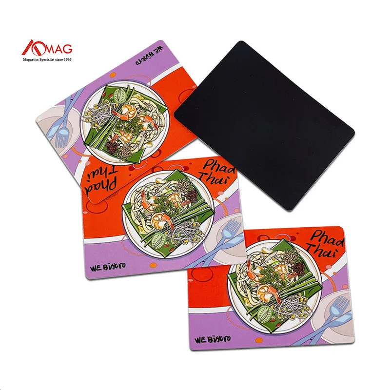 Wholesale promotional magnetic business card fridge magnet souvenir custom imanes personalizados 3D epoxy magnet refrigerator