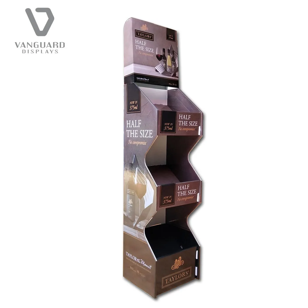 Shop Toy Shelf Lollipop Floor Paper Corrugated Racks Cardboard Stand Food Display Stand