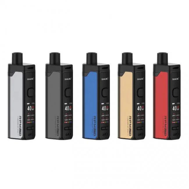 New Best Selling Lite Version rpm40 Smok RPM Lite Mod Pod Kit 40W 1250mAh 3.2ml Compatible with coil smok rpm