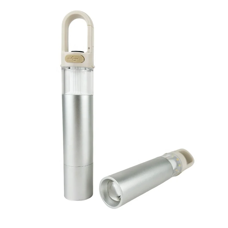 New multifunctional and high-quality waterproof USB charging COB high brightness zoom flashlight