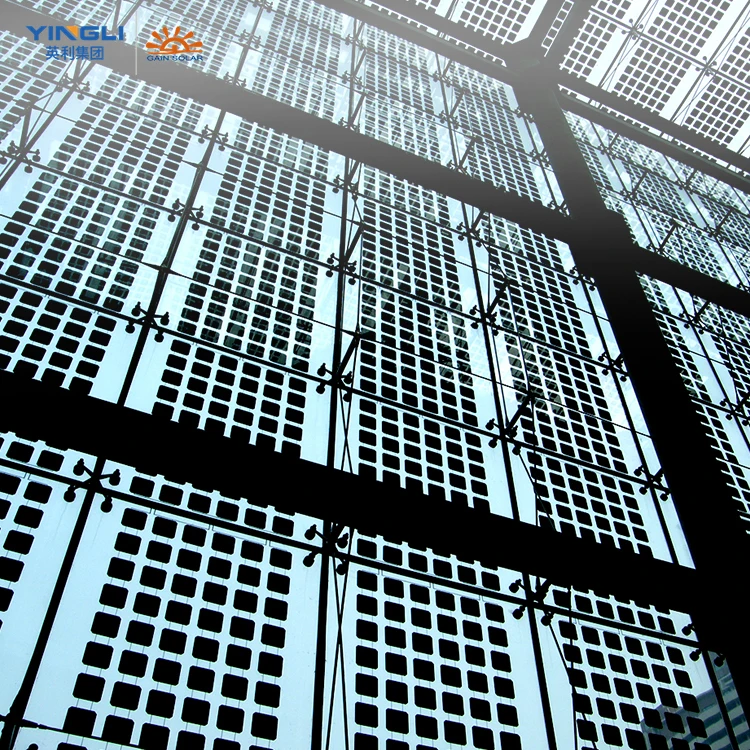 Солнечная панель Yingli стоимость солнечной панели 445 Ватт цена черепица для продажи прозрачная двойная стеклянная глазурь