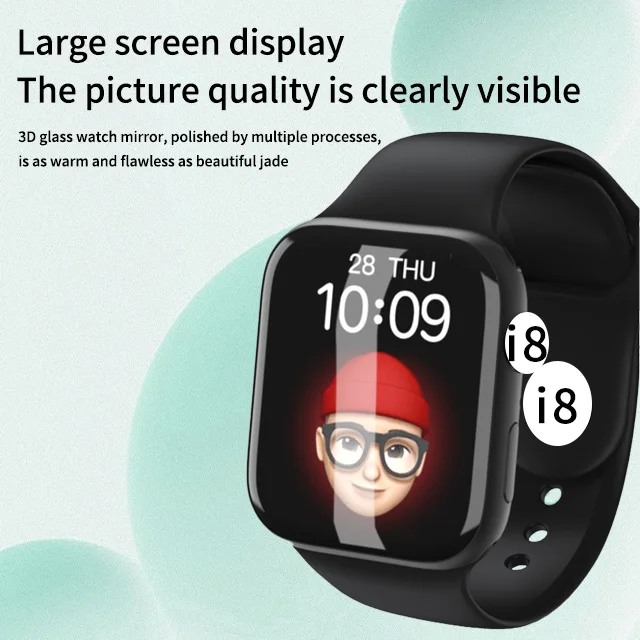Smartwatch i8 Full Touch ip68 Sport Waterproof Series 7 Smart Watch for Men Women