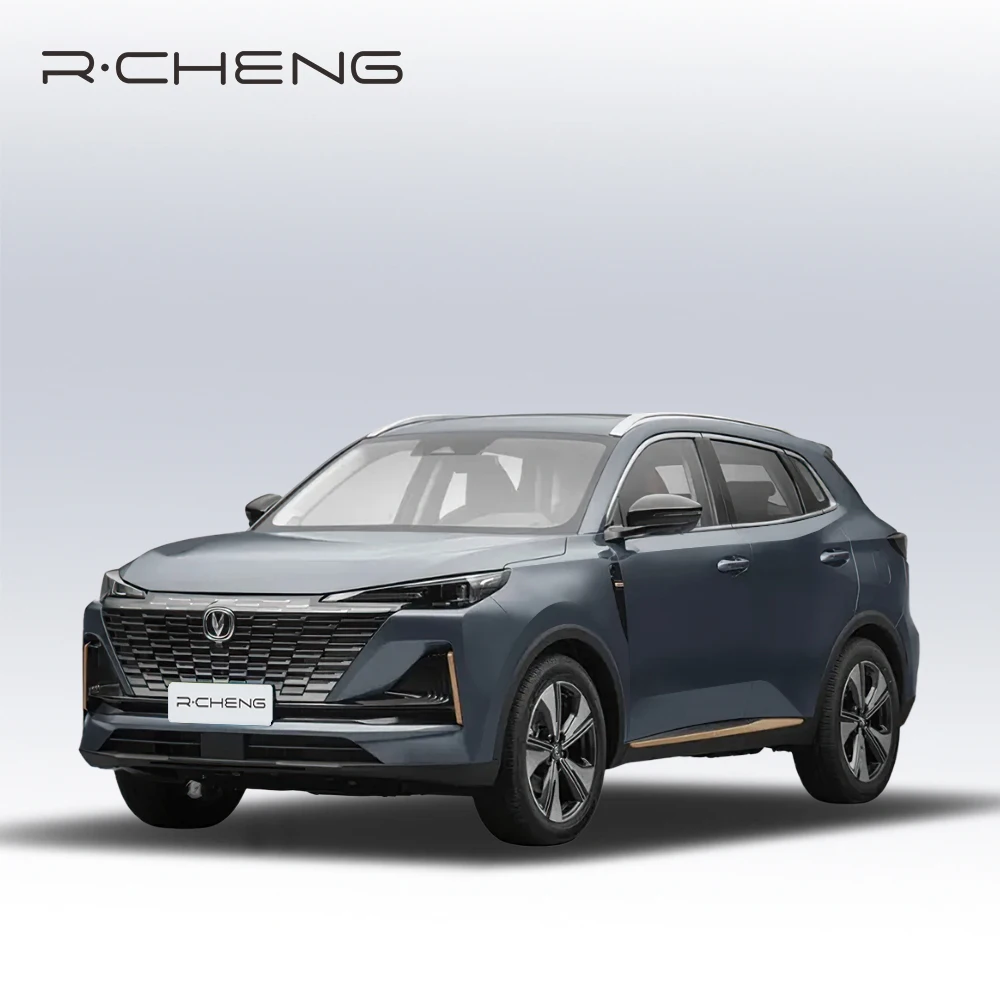 2024 бензиновый автомобиль Changan CS55 PLUS Бензиновый Автоматический Автомобиль новый светодиодный 2020 Электрический свет 12 Кожаный турбо Многофункциональный ACC R19