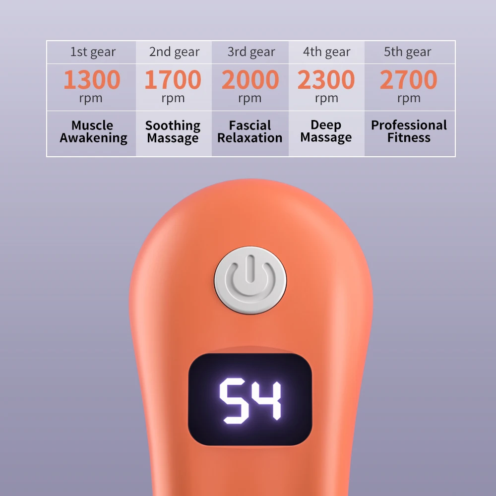 Wholesale Portable Vibrating Hand Massage Machine Gun Deep Tissue Massage Ring With Belt