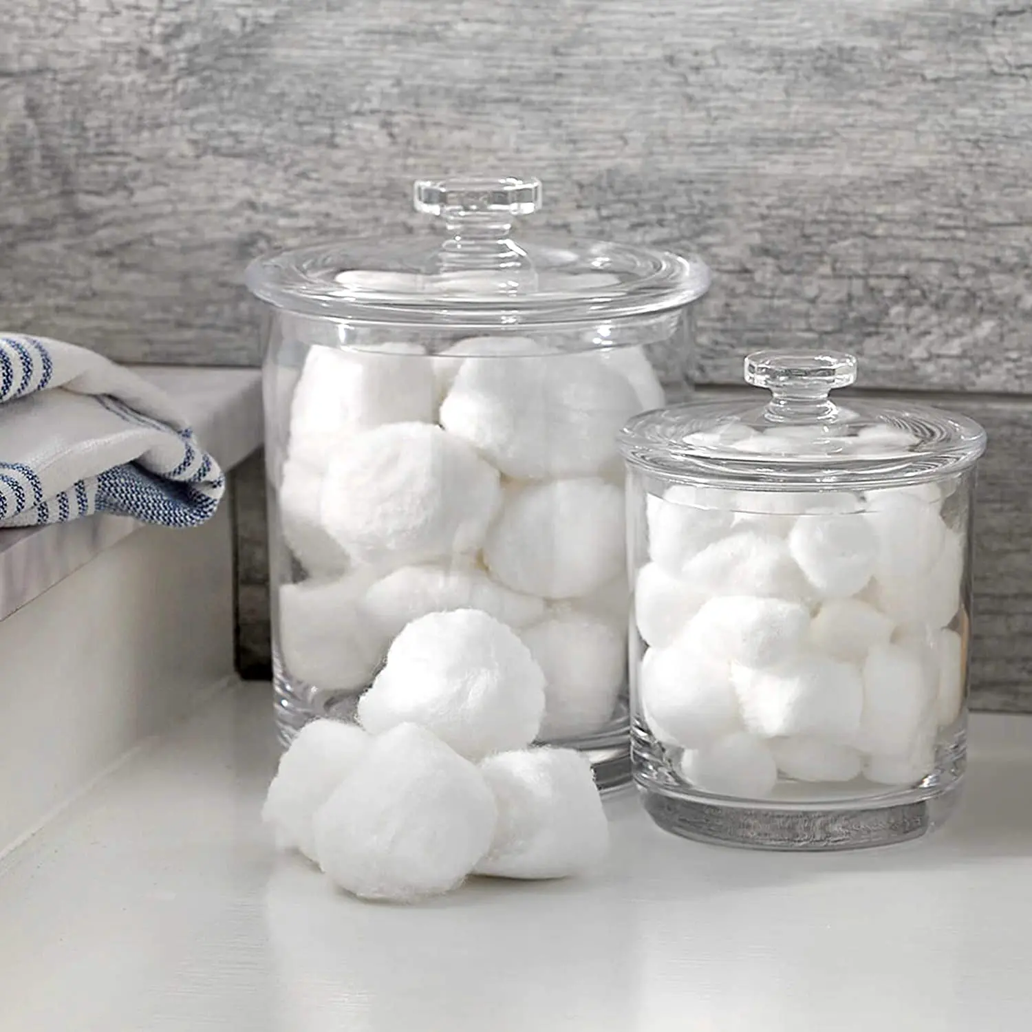 Sterile Cotton Wool Balls Medical Materials & Accessories White Personal Care 100% Cotton 100/150/200 Pcs Per Bag