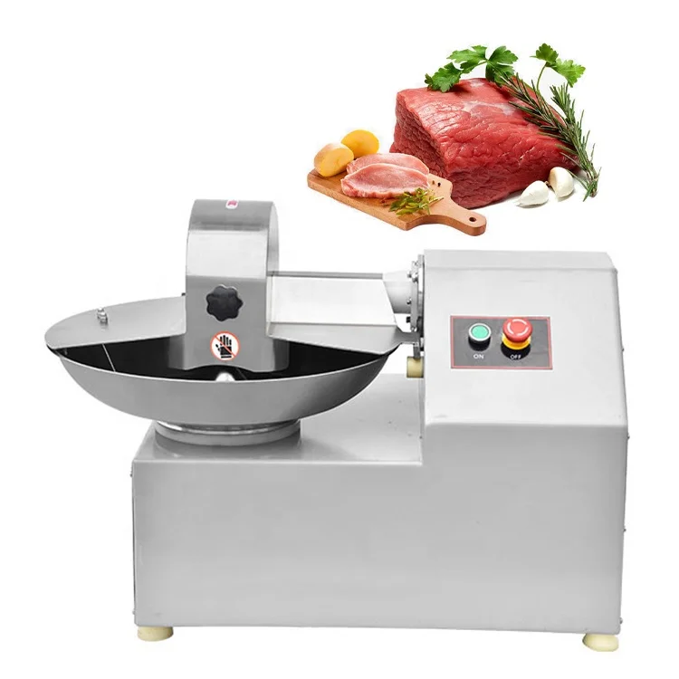 Multi-Functional 5L/8L 80-120 KG/H Vegetable Bowl Cutter For Celery/Peppers/Cabbage/Carrots/Cucumbers