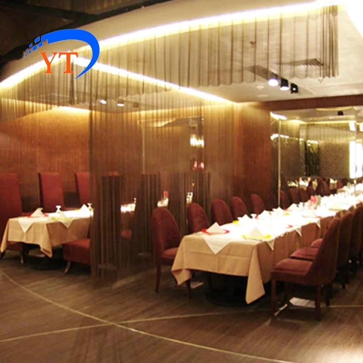 Decorative metal mesh curtain net,fireplace curtain mesh