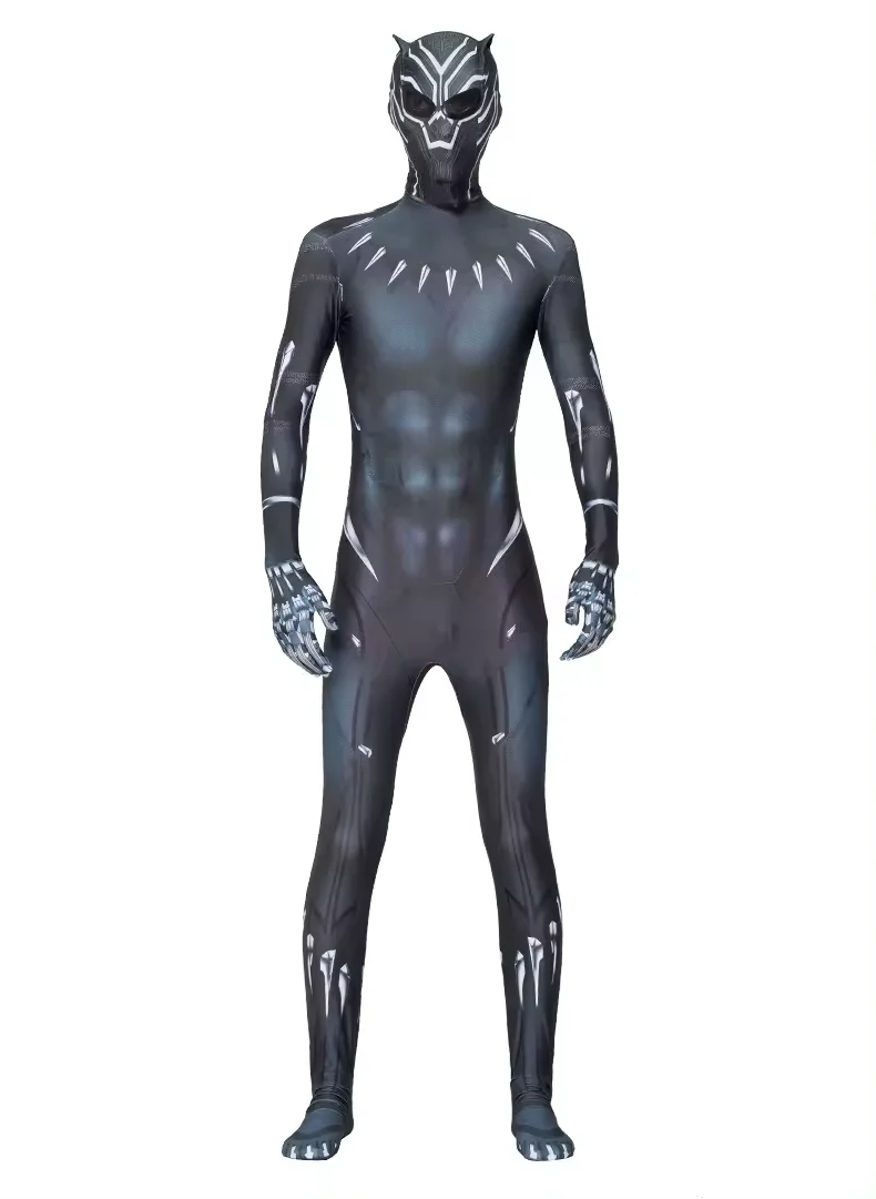 Wholesale Plus Size Movie Performance Tights Jumpsuits Cosplay Halloween Costume for Panther