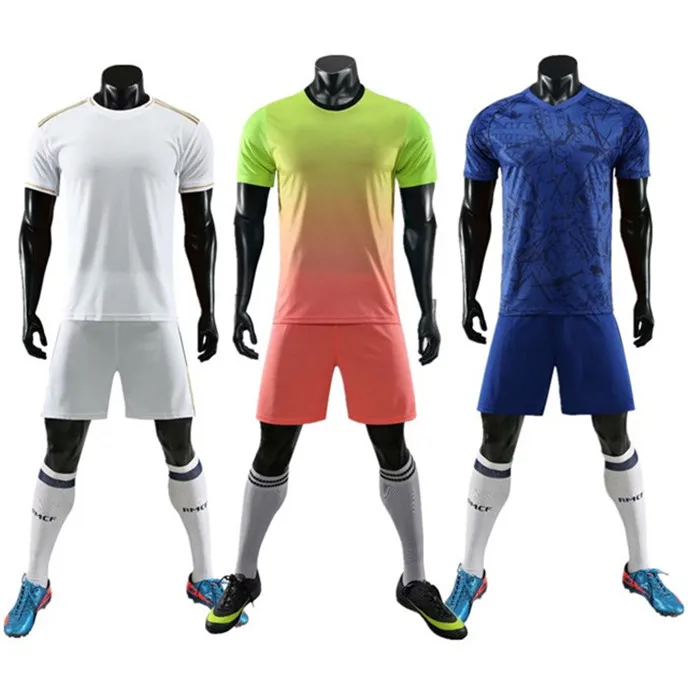 2020 New Men Soccer Jerseys Set Volleyball Football Jersey Shirt Shorts Suit Sports Kit Clothing Uniform Custom Made Printing