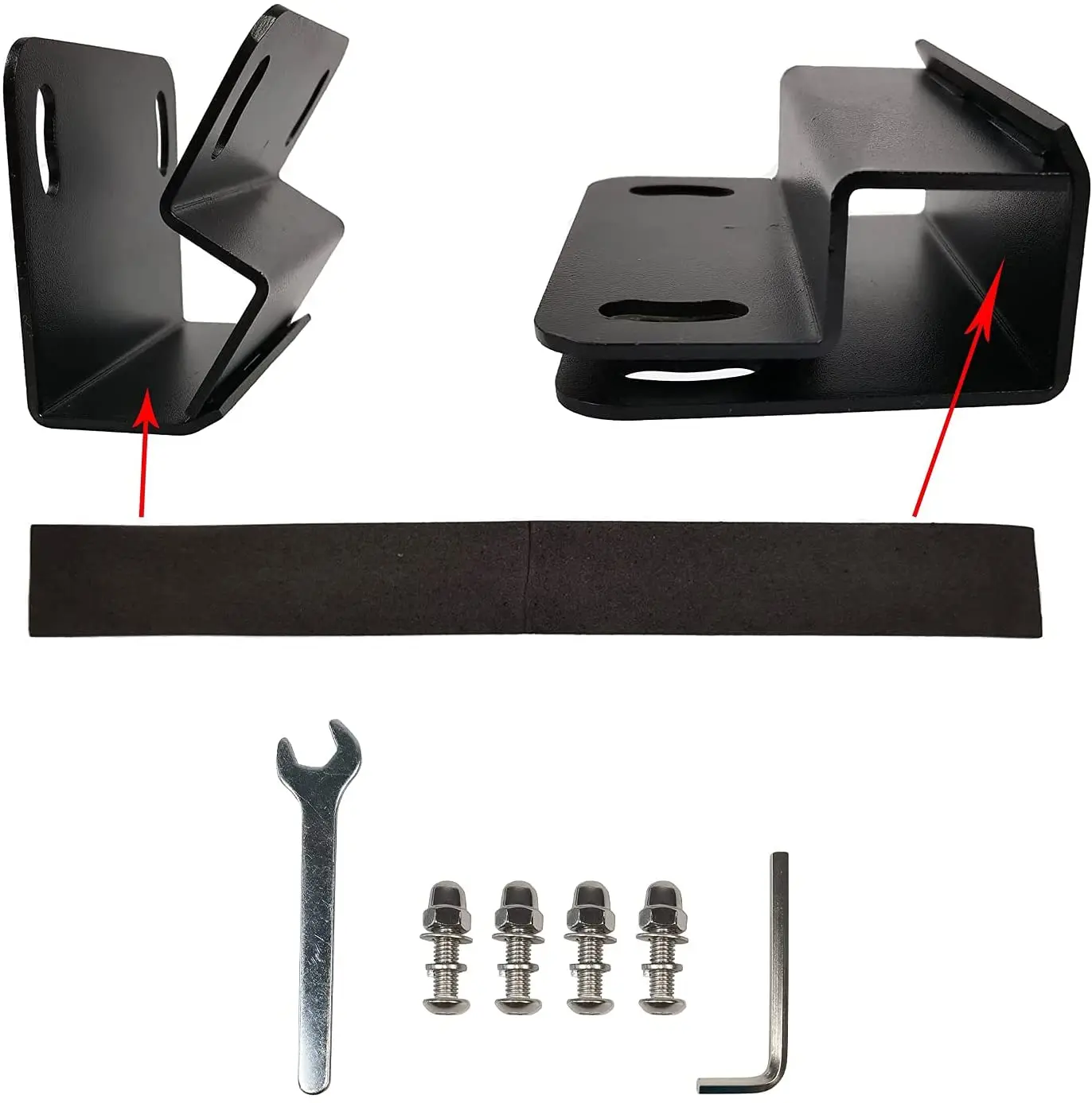 No-Drilling Required Golf Cart Folding Side View Mirrors Compatible with Club Car EZGO Yamaha Side Mirror