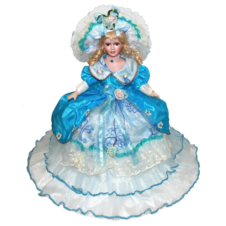 
romantic victoria style porcelain dolls for sale 18 inch princess dress ceramic doll gift 
