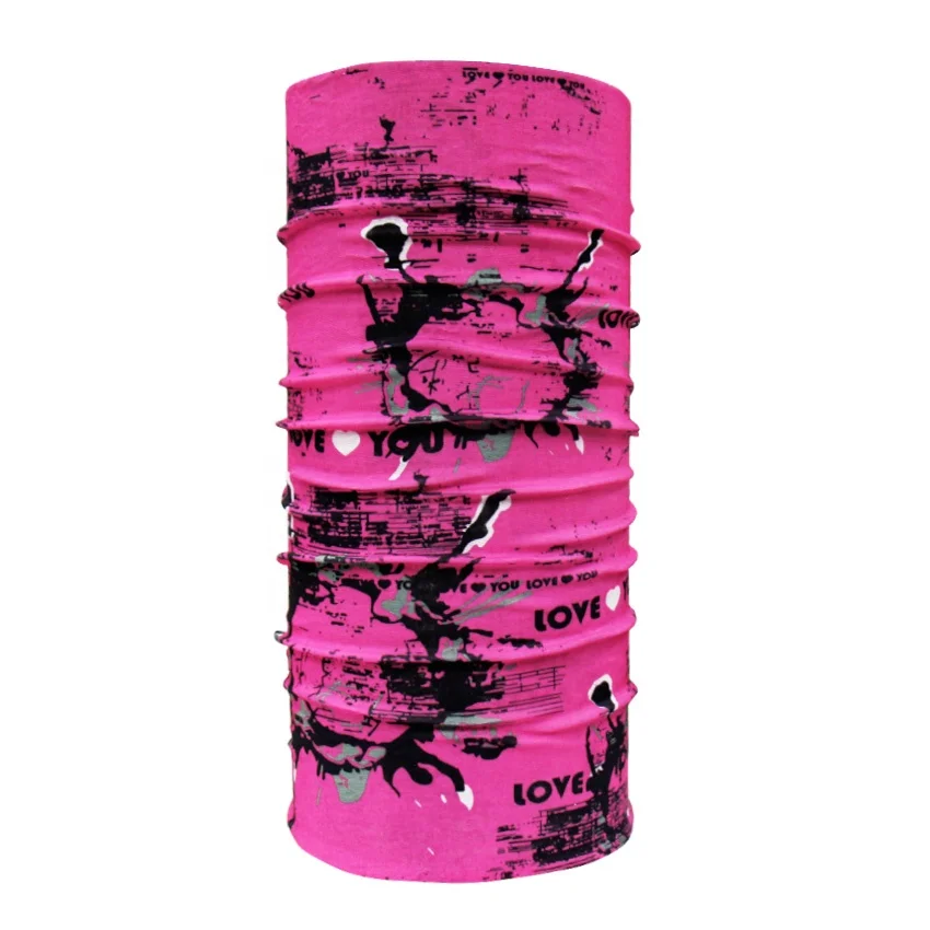 Outdoor Bandana  Cheap Wholesale Magic Polyester Seamless Custom Printed Neck Tube Headwear Scarf Tube Bandana