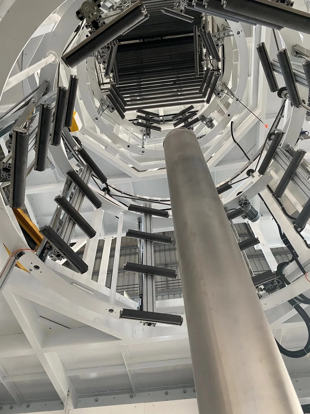 ABC 3 layers co-extrusion film blowing machine