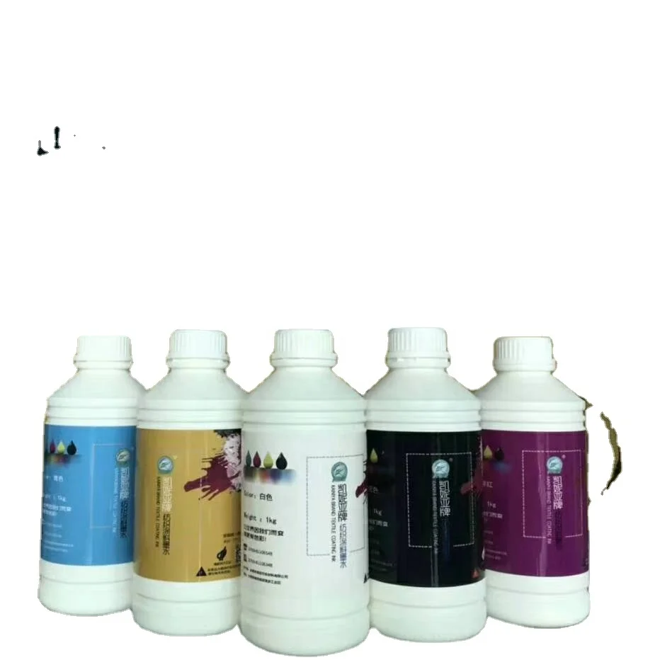 Высококачественные чернила Haiya DTG CMYK для экологически чистых и потрясающих принтов